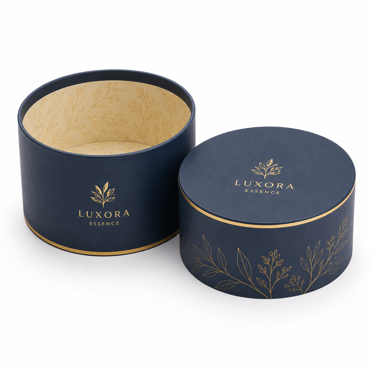 Customized Round Boxes