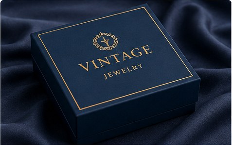 Silver And Gold Boxes